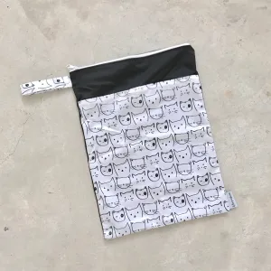 Large wet bag - Kitty