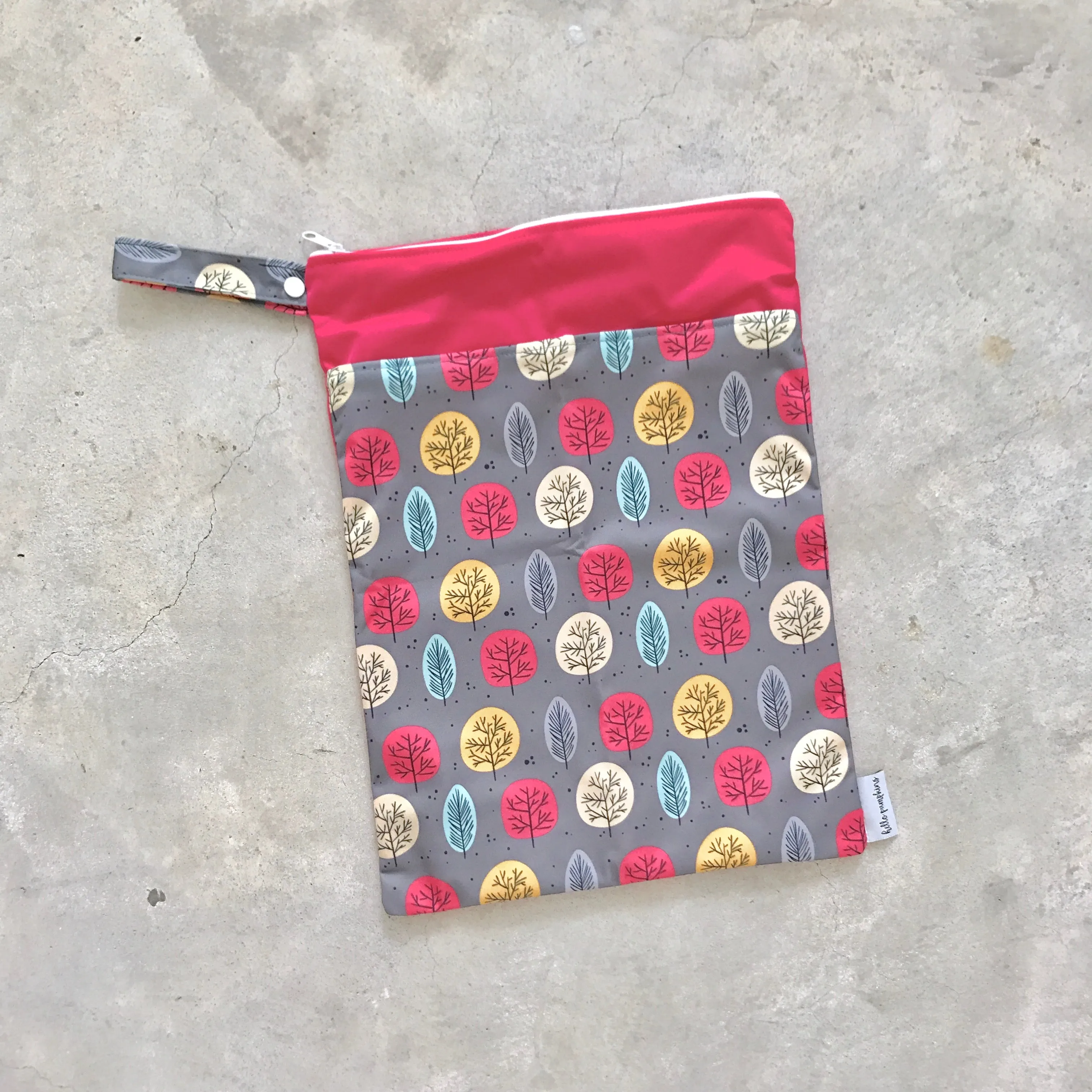 Large wet bag - Tree Garden
