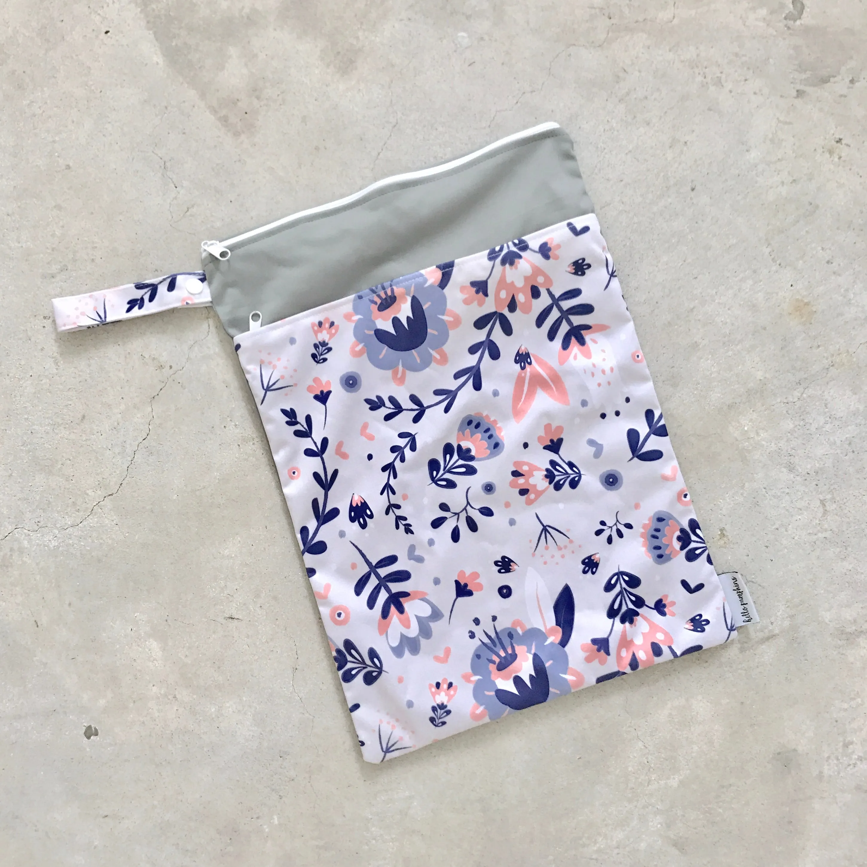 Large wet bags - Whimsical Florals