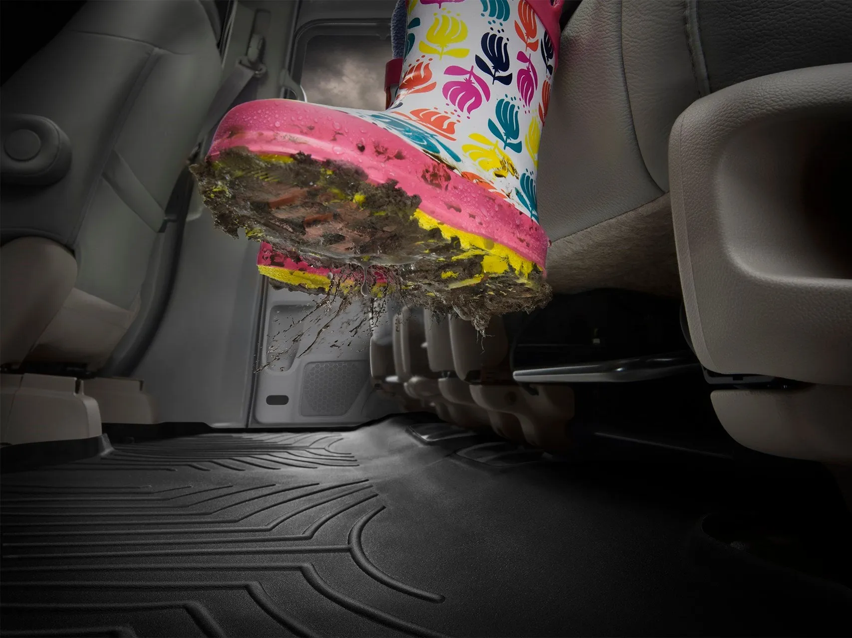 Mitsubishi ASX Floor Mat Liner Fit Years 2013-22 from WeatherTech #4411681