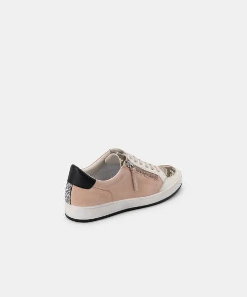 Miya Sneakers - Rose Multi Suede