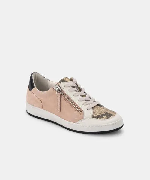 Miya Sneakers - Rose Multi Suede