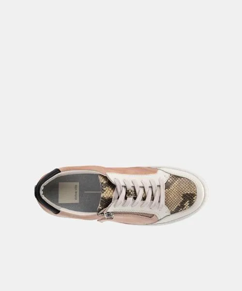 Miya Sneakers - Rose Multi Suede