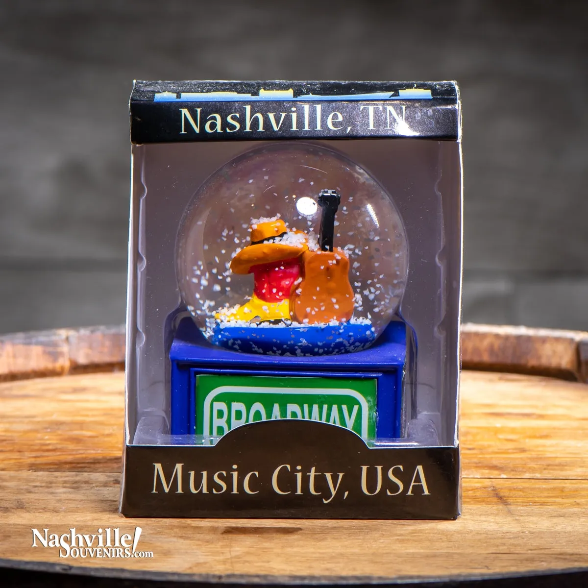 Music City USA Snow Globe
