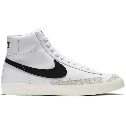 Nike Men's Blazer Mid '77 Vintage Shoes - White / Black