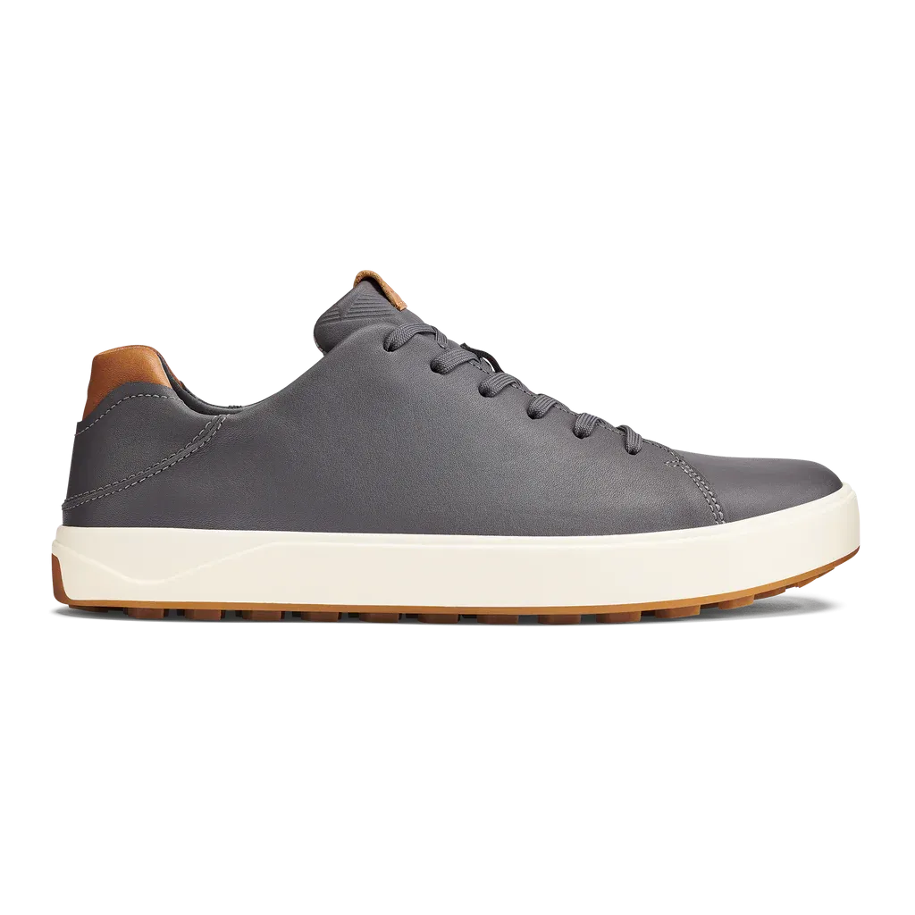 Olukai Men's Wai'alae Golf Shoes- Stone