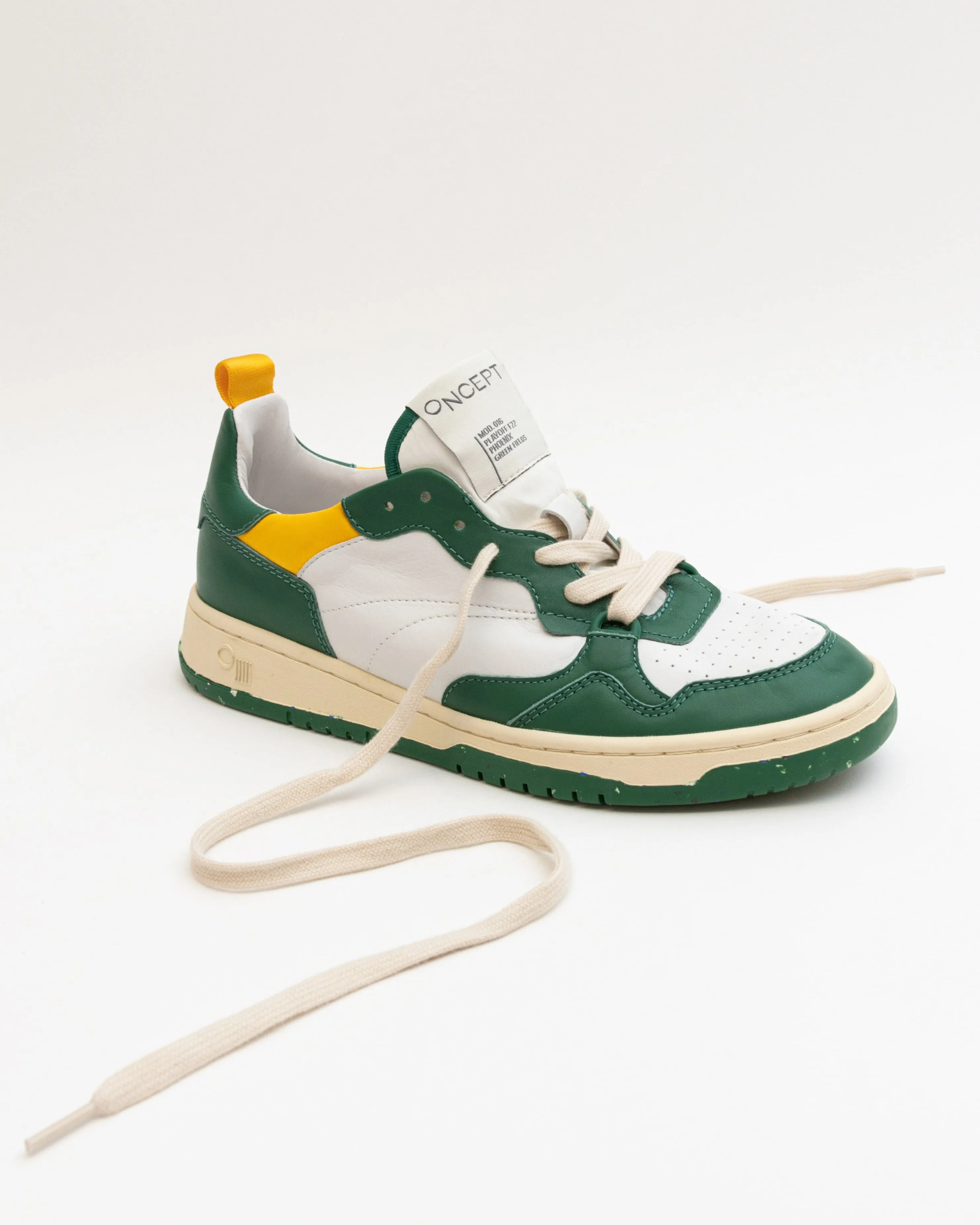 Oncept Phoenix Sneakers in Green Fields