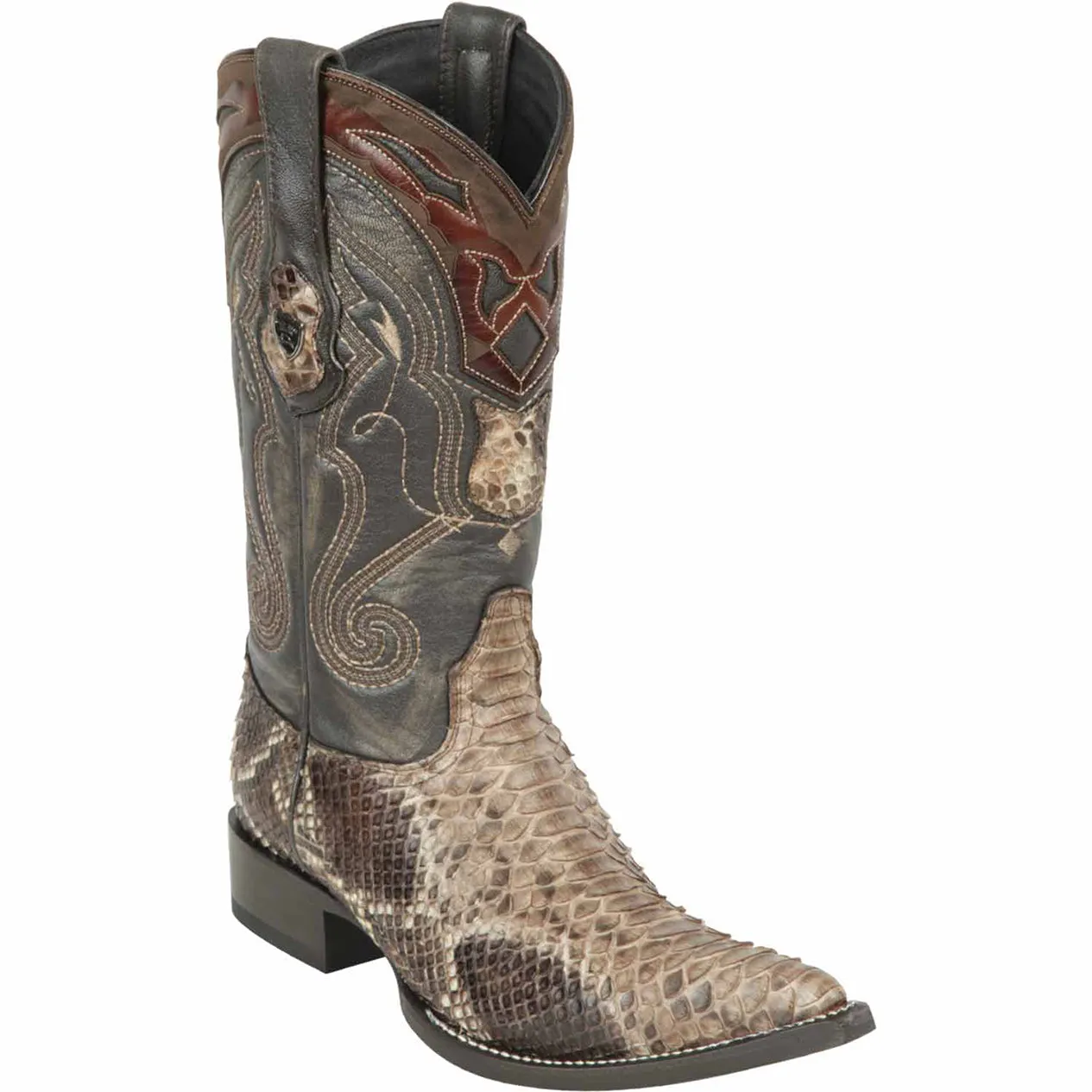 Pointy Snake Skin Boots