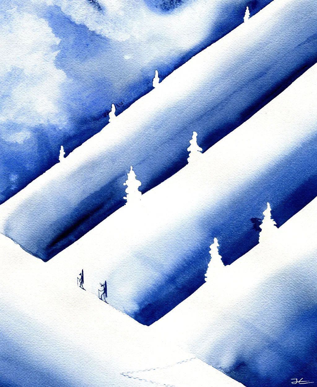 Powder Hunters - Print/ Framed Print