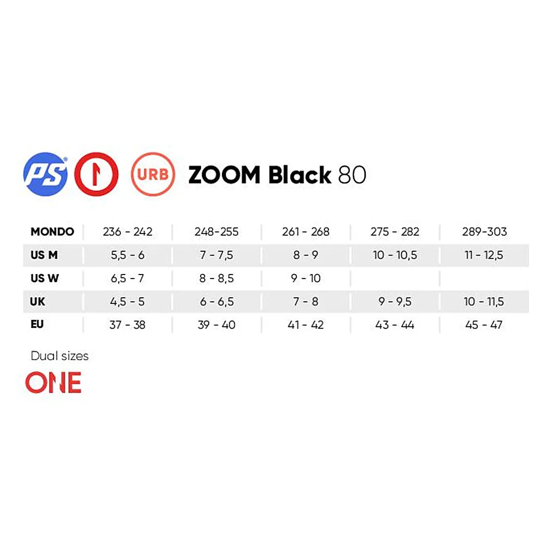 Powerslide Zoom 80 - Black