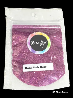 Rani Pink Holo Glitter - 20gms