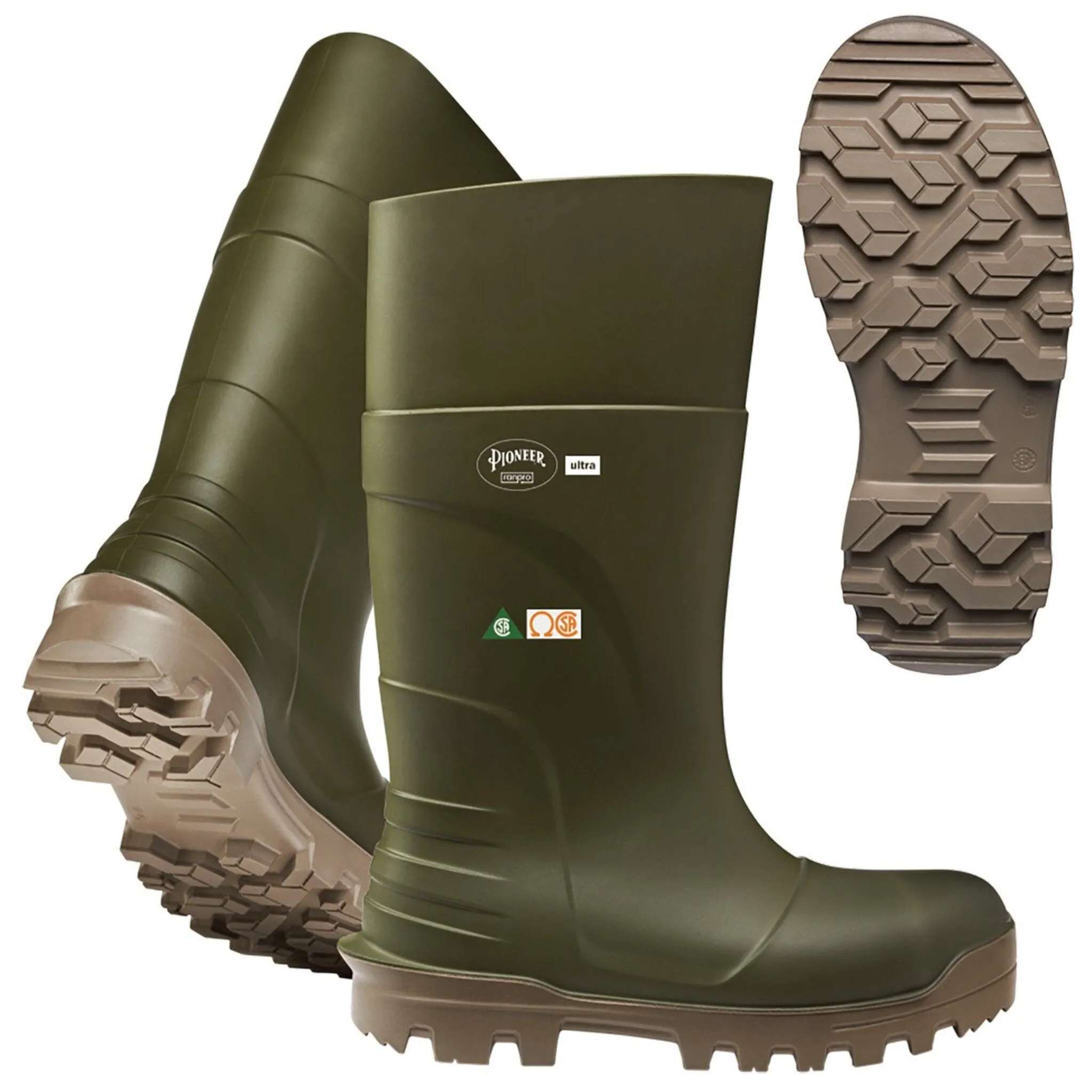 Ranpro Men's Winter Work Boots Airlok Ultra - CSA Waterproof, Rated for -50°C, Insulated & Durable Cold Weather Safety Protection | Sizes 6-14