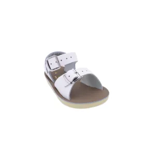 Salt Water Sun-San Surfer Sandals - White