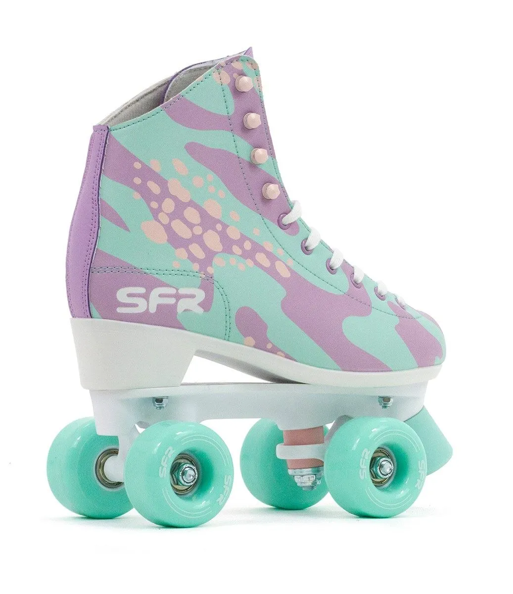 SFR Brighton Figure Quad Roller Skates - Lilypad
