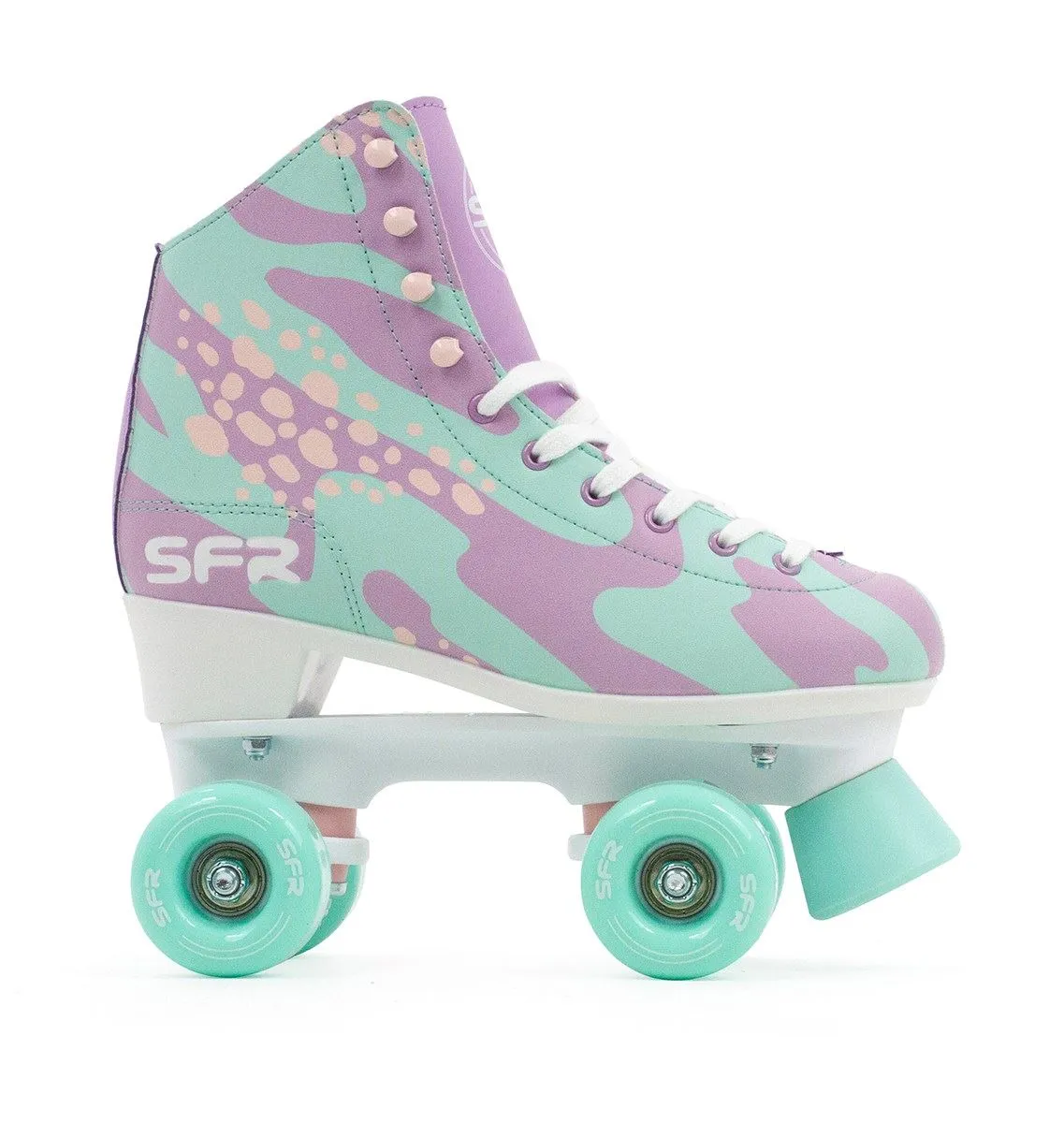 SFR Brighton Figure Quad Roller Skates - Lilypad