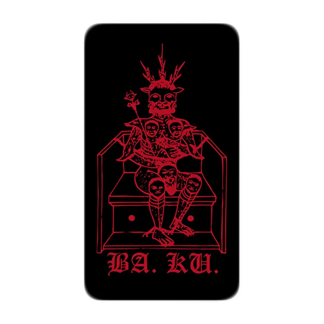 Skull Skates BA. KU. Blood Throne 8" Patch