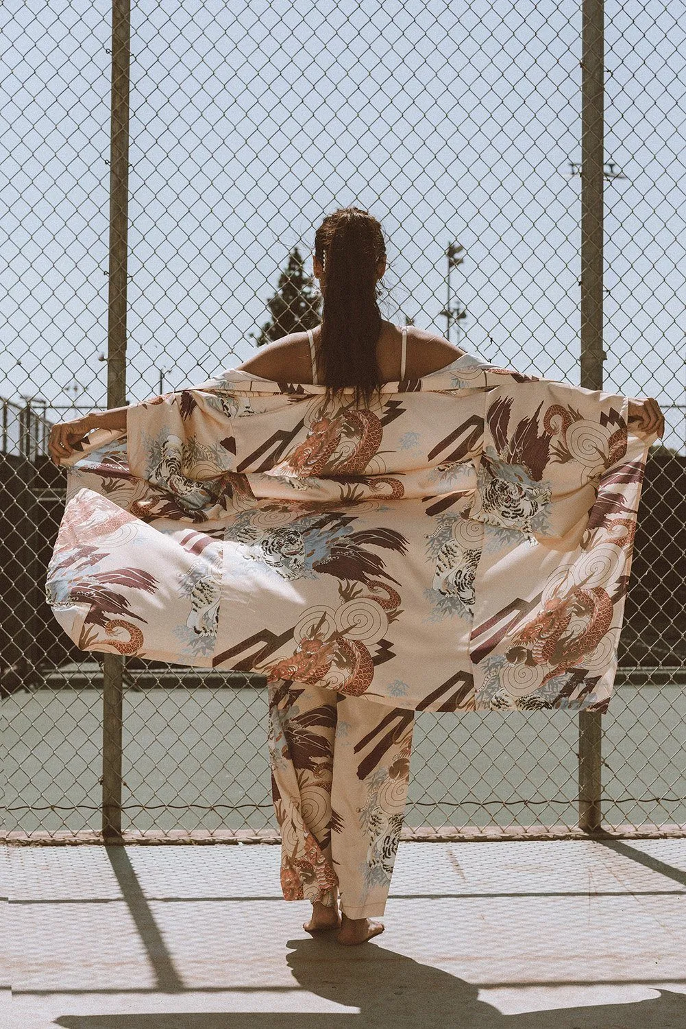 Smooth and Comfortable Satin Robe
