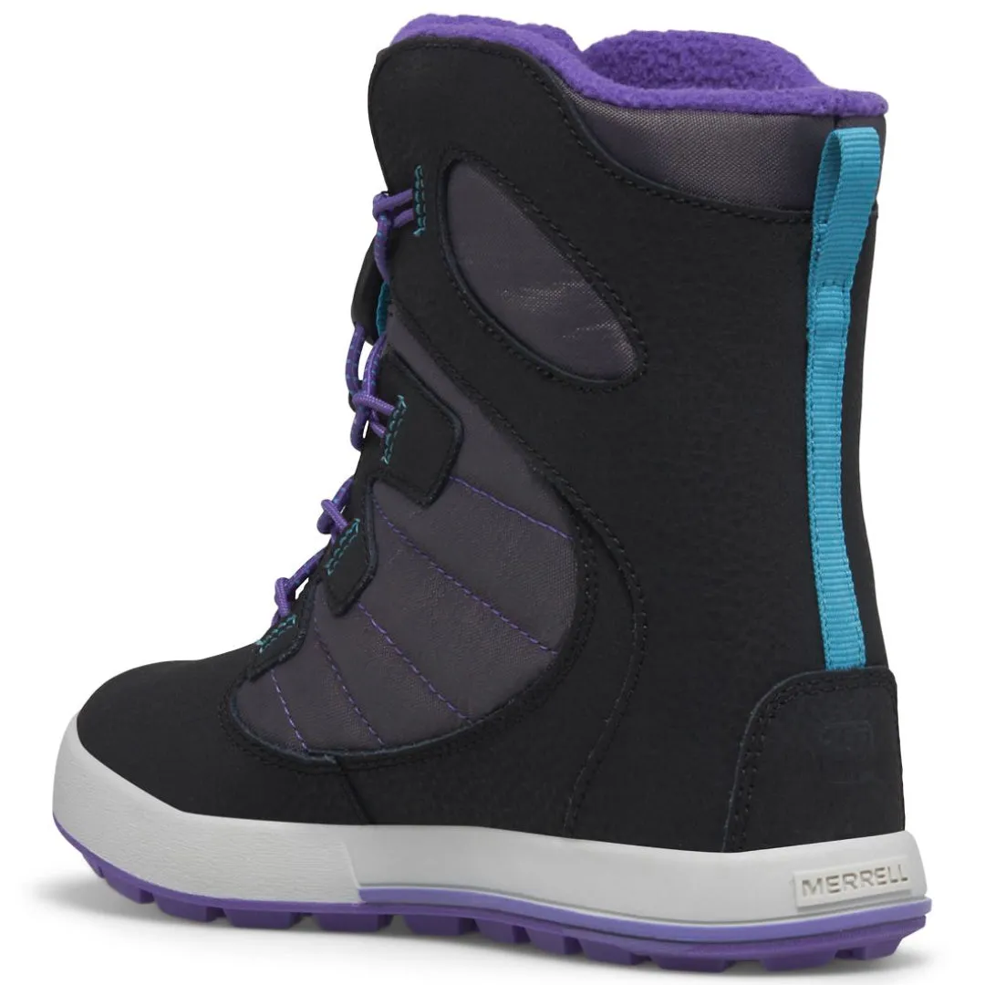 Snow Bank 4.0 Black/Purple/Turqoise (Size 11c-5Y)