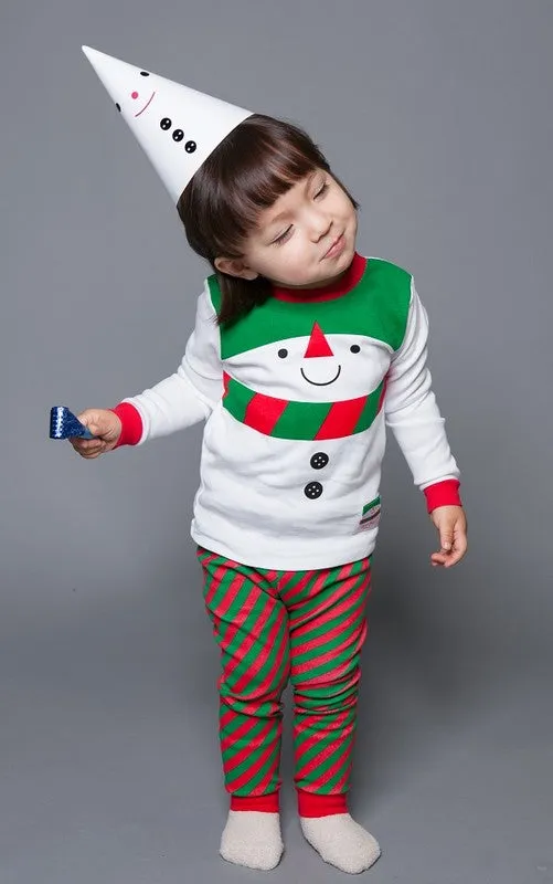 Snow Carol Long Sleeve Pajama