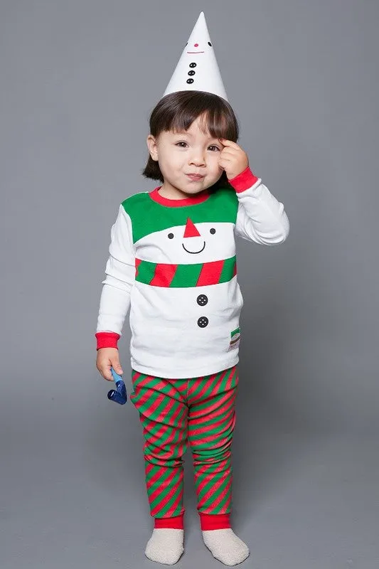 Snow Carol Long Sleeve Pajama