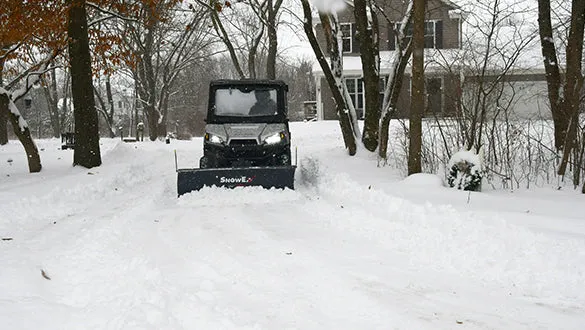 SnowEx 6' Mid-Duty UTV Straight Blade Plow