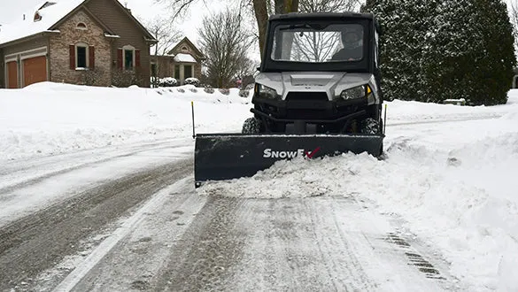 SnowEx 6' Mid-Duty UTV Straight Blade Plow