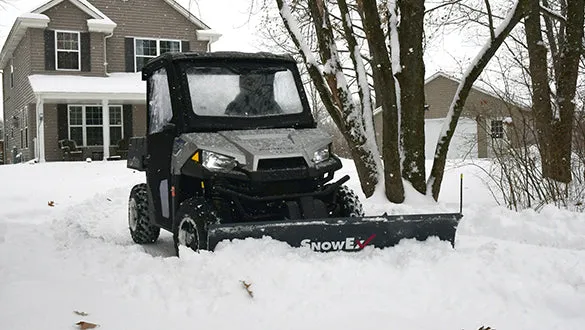 SnowEx 6' Mid-Duty UTV Straight Blade Plow