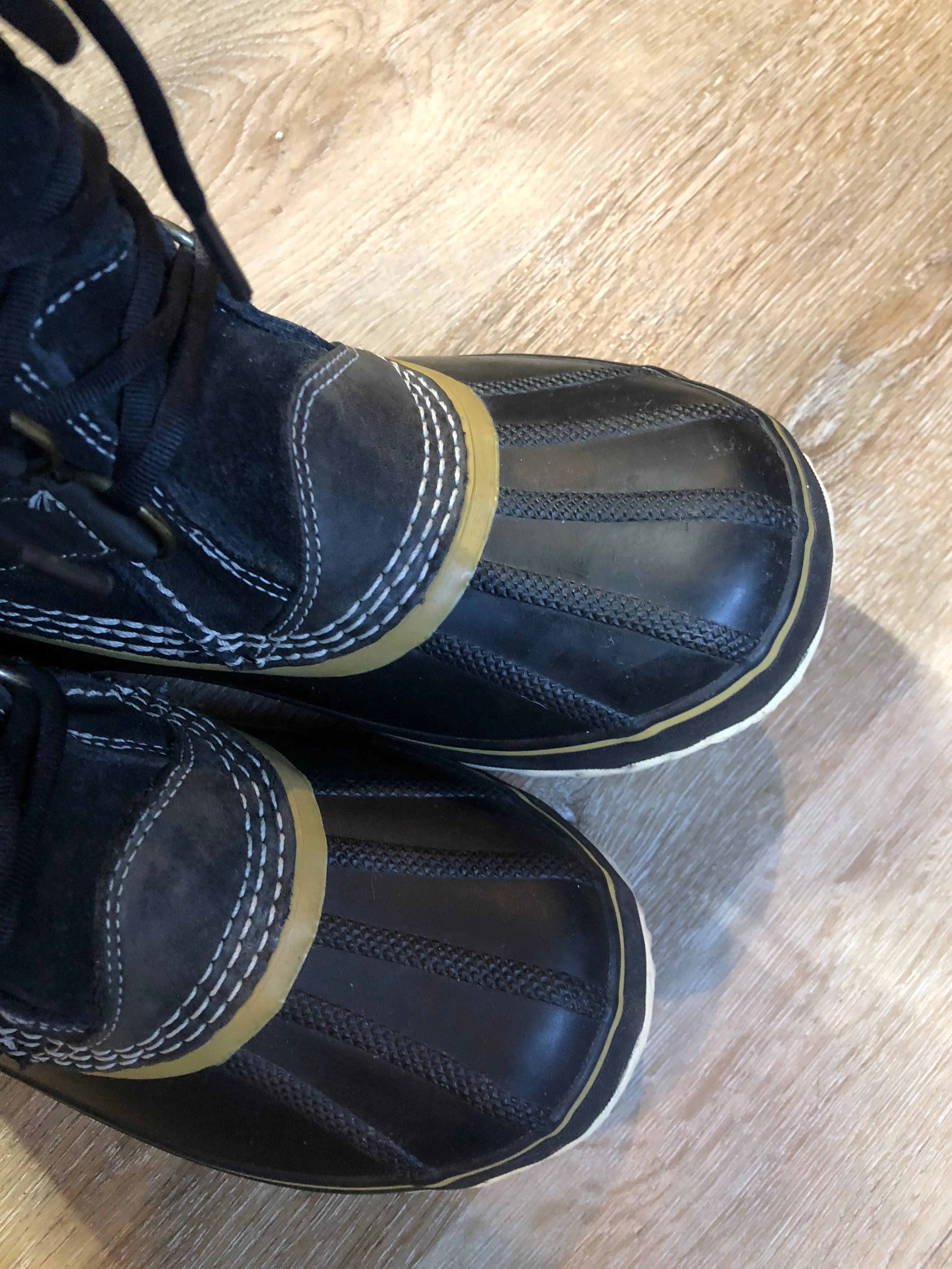 Sorel Navy Winter Storm Boots, 6 Womens