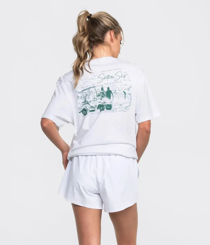 Stay The Course SS Tee - White