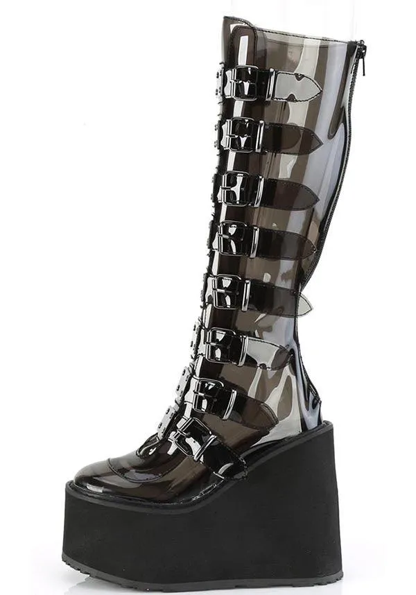 SWING-815C [Smoke TPU] | PLATFORM BOOTS [PREORDER]