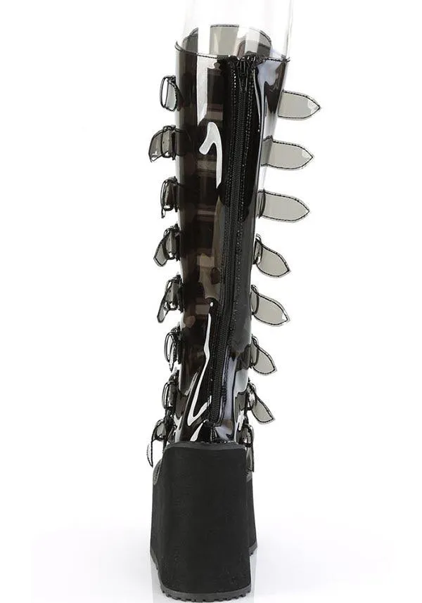 SWING-815C [Smoke TPU] | PLATFORM BOOTS [PREORDER]