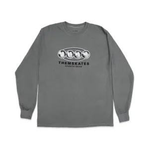 THEM SKATES - SPORTS GEAR - LONG SLEEVE - GREY