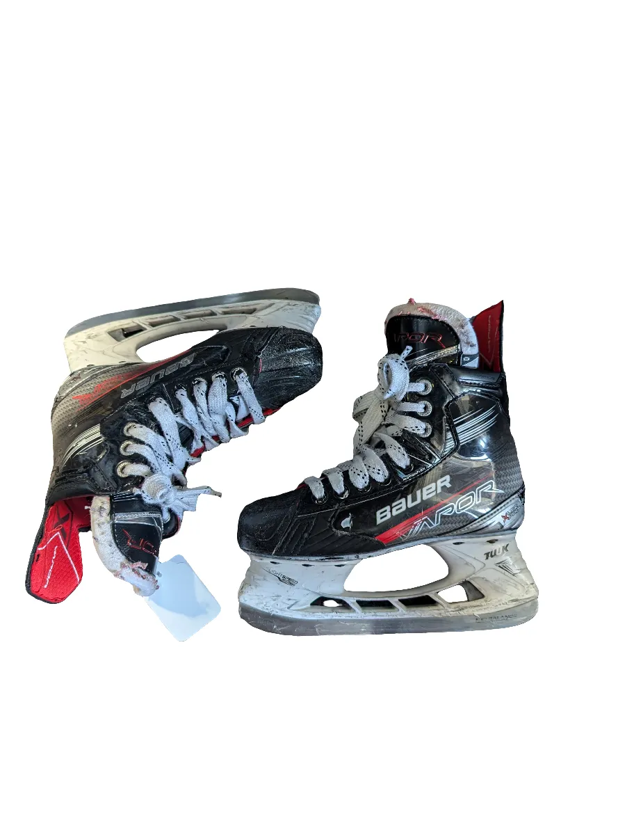 Used Bauer Vapor X LTX Pro  Size 2D Junior Hockey Skates