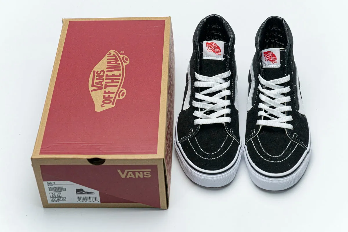 Vans Sk8 Hi Black Shoe