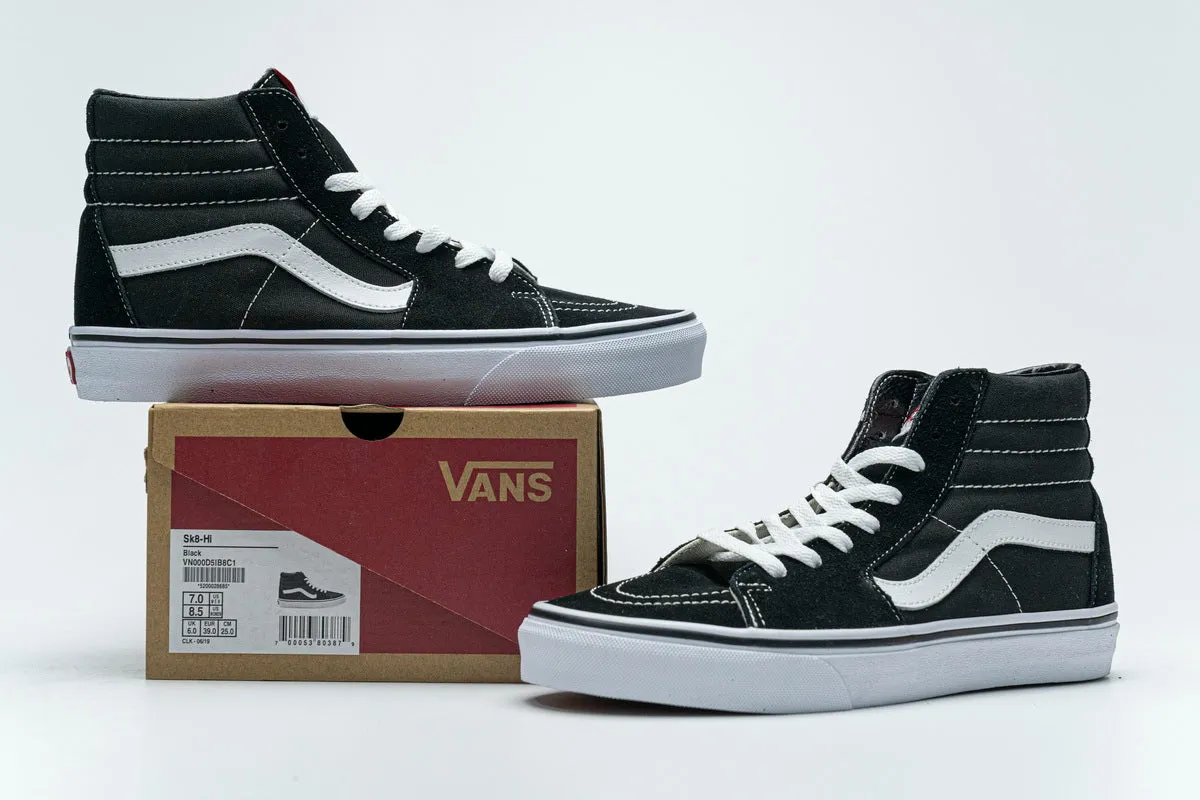 Vans Sk8 Hi Black Shoe
