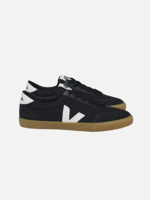 VEJA Volley Canvas Sneaker - Black White Natural