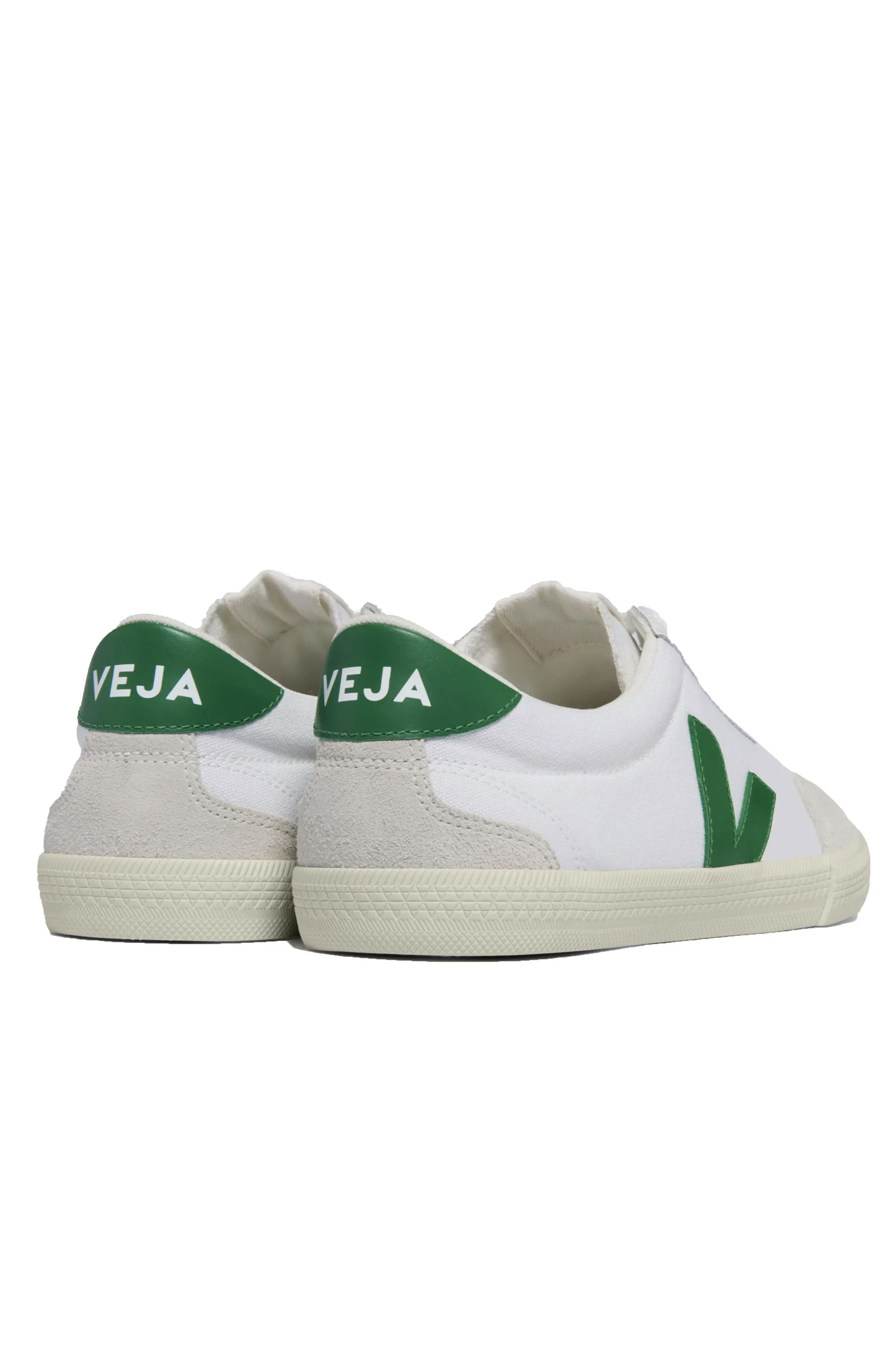Veja Volley Canvas Trainer White/Emeraude