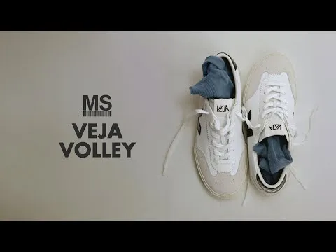 Veja Volley Canvas Trainer White/Emeraude