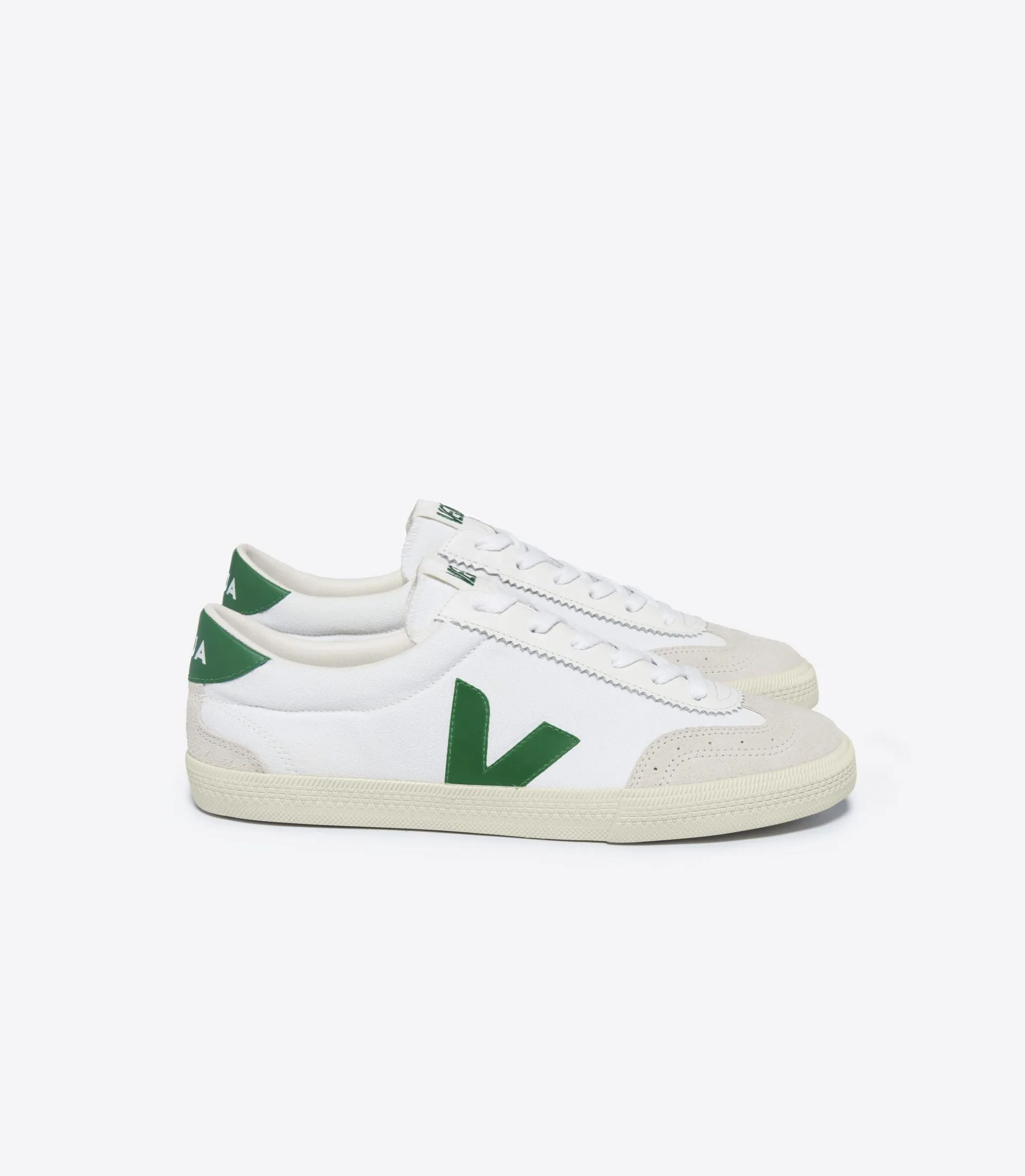 Veja | Volley Leather White Emerald