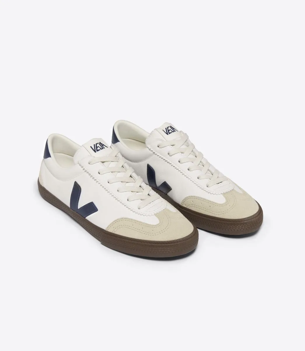 Volley O.T. Leather White_Nautico_Bark (men)