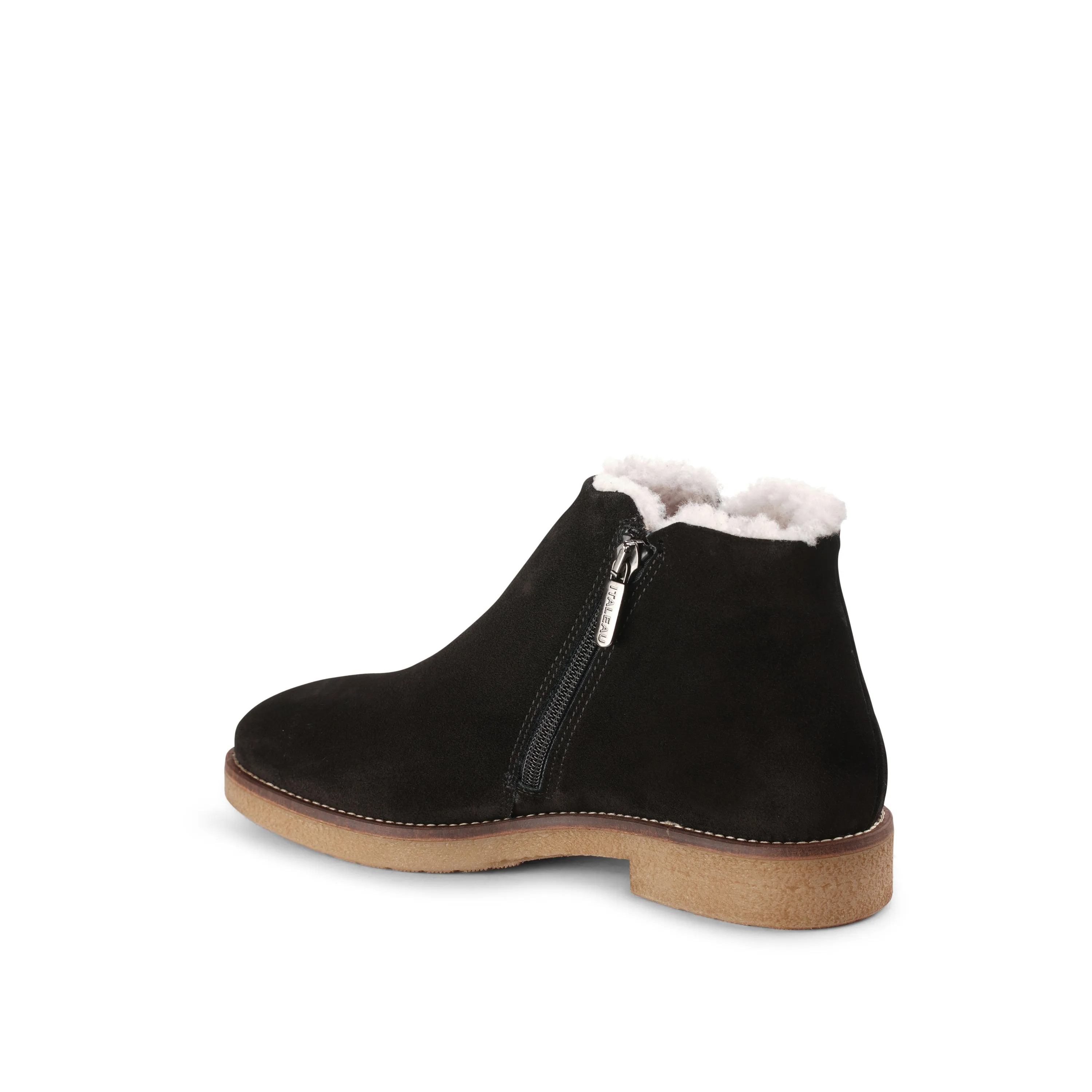 Waterproof Foliana Shearling Booties Nero