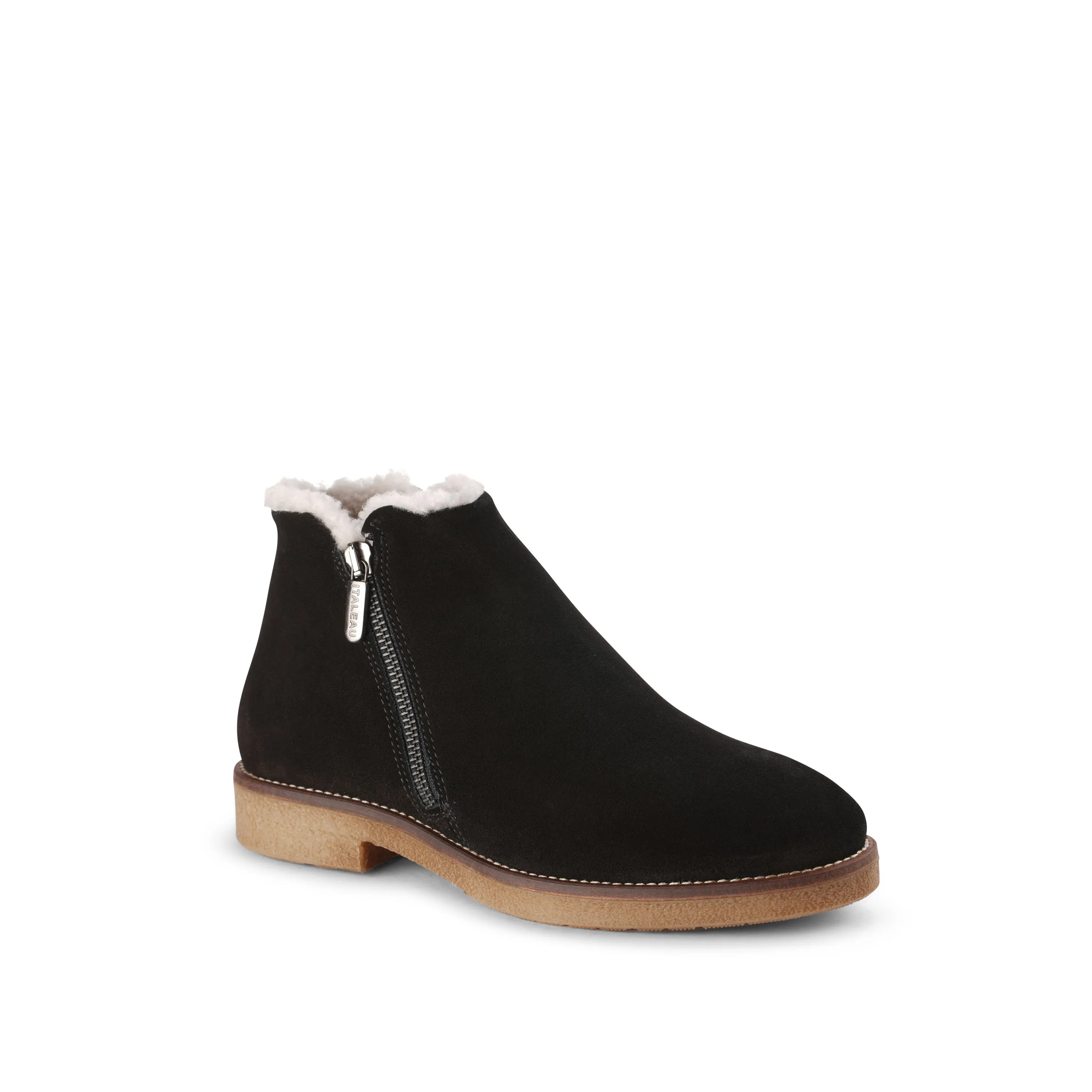 Waterproof Foliana Shearling Booties Nero