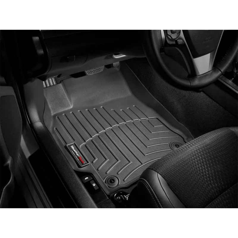 WeatherTech FloorLiners - Front/2nd Row - Black - Chevy Midsize SUV 2011-15