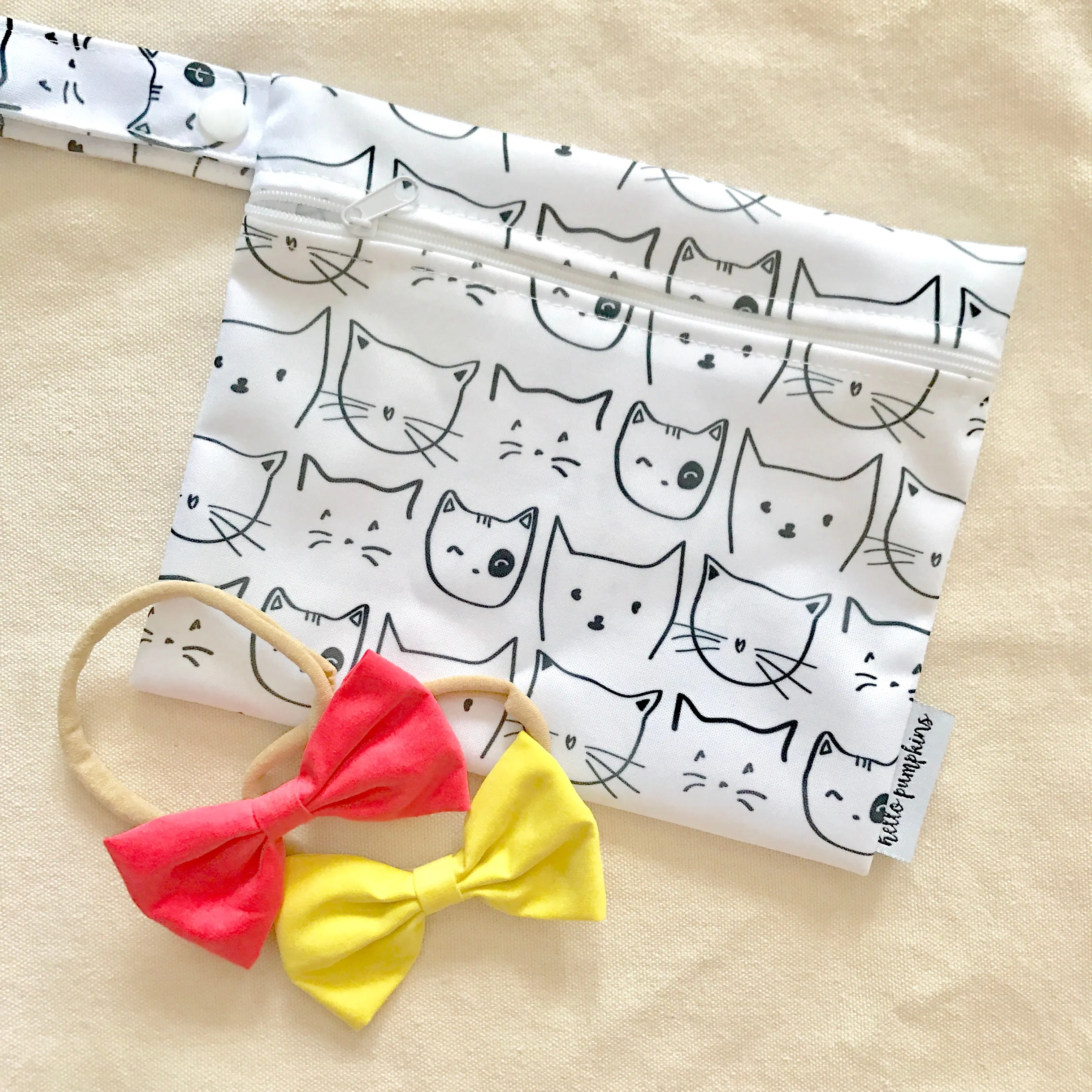 Wet bags - Kitty set