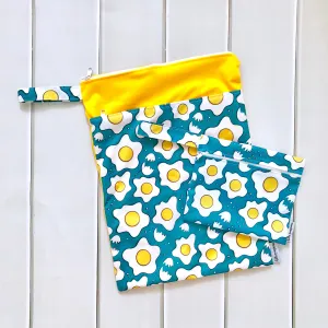 Wet bags - Sunny Side Up set