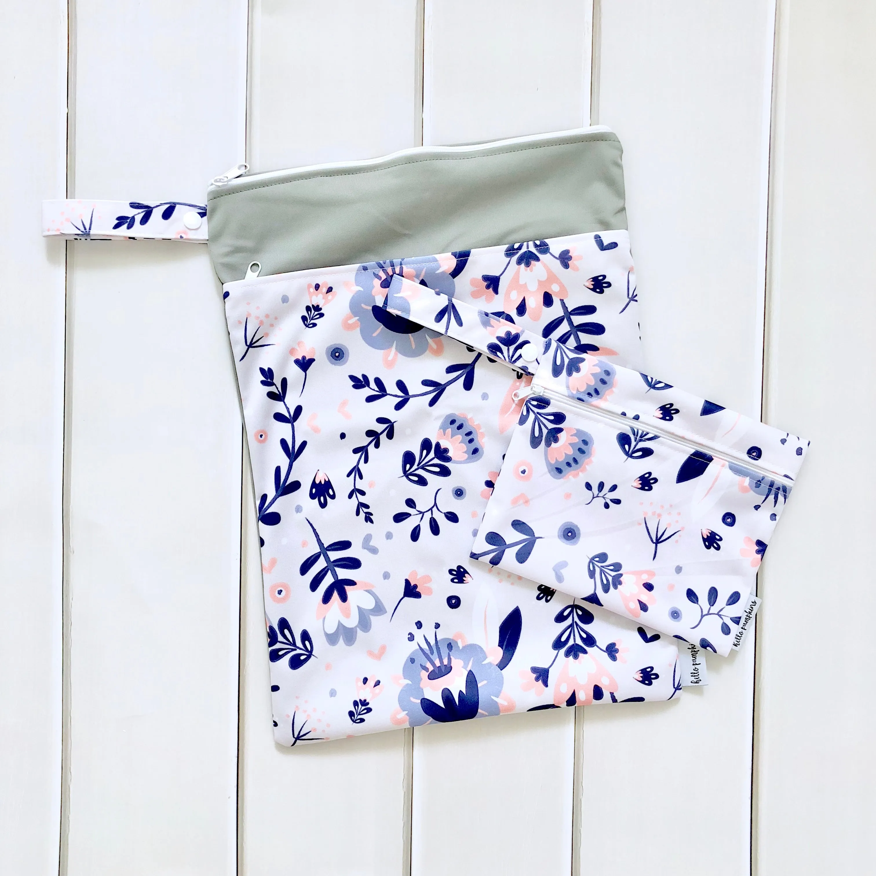 Wet bags - Whimsical Florals set