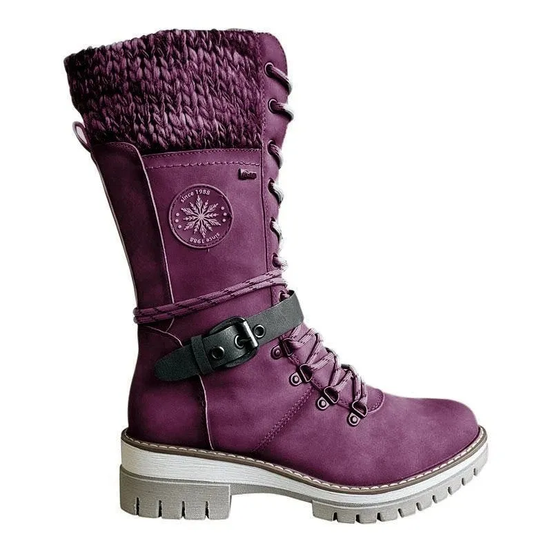Woman Winter Snow Warm Boots