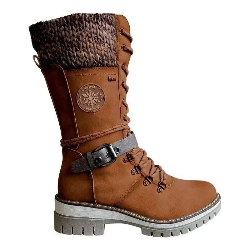 Woman Winter Snow Warm Boots
