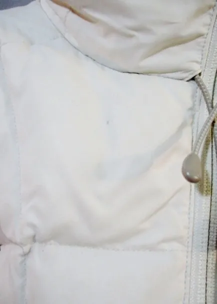 Womens THE NORTH FACE 600 Series DOWN JACKET Coat Puffer WHITE M FULL ZIP
