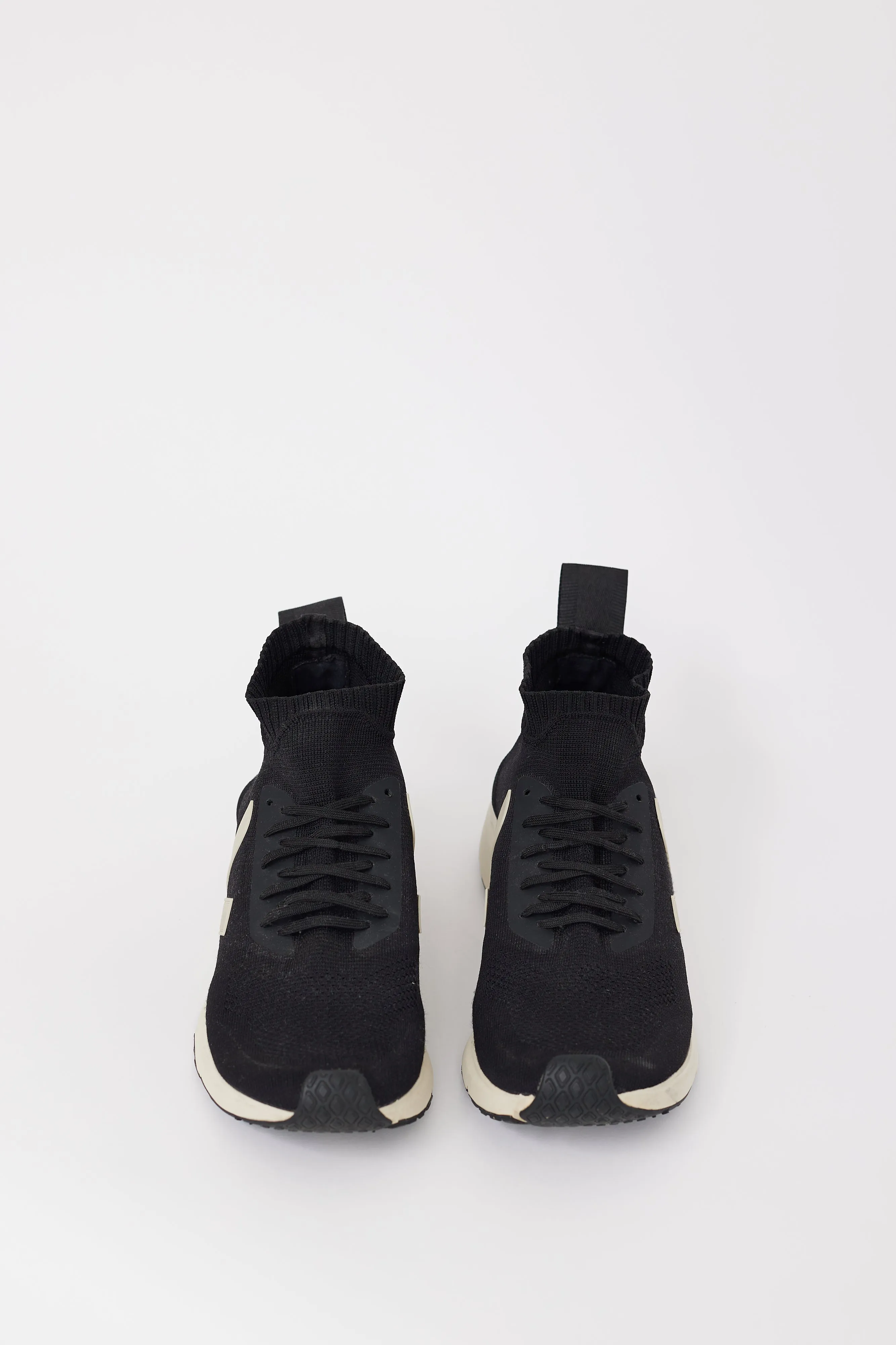 x Veja Black Sock Sneaker